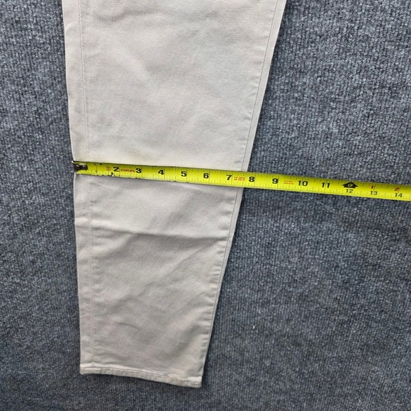 Johnnie O Hugo Straight Fit Pants Beige Men's Size 33x34 Cotton Blend New - Picture 11 of 11